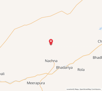 Map of Khinch Wali Thalli, Rajasthan