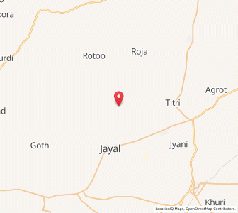 Map of Khinyala, Rajasthan