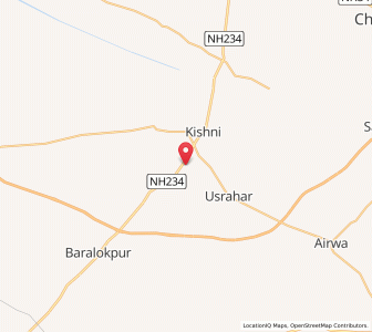 Map of Khizarpur, Uttar Pradesh