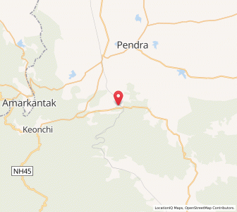 Map of Khodri, Chhattisgarh