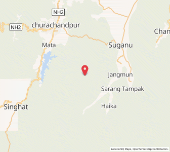 Map of Khoinoi, Manipur
