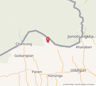 Map of Khoirabari, Assam