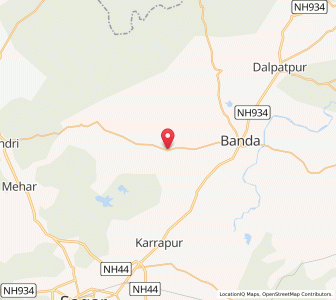 Map of Khojampur, Madhya Pradesh