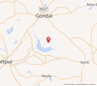 Map of Khokhri, Gujarat
