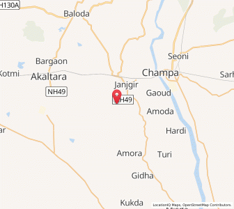 Map of Khokra, Chhattisgarh