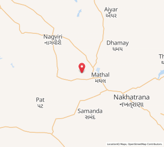Map of Khombhadi Nana, Gujarat