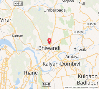 Map of Khoni, Maharashtra
