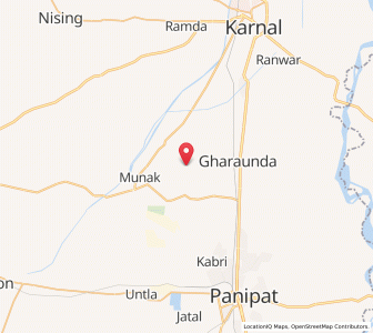 Map of Khorakheri, Haryana