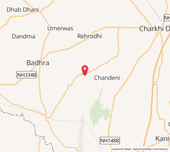 Map of Khubi ki Dhani, Haryana