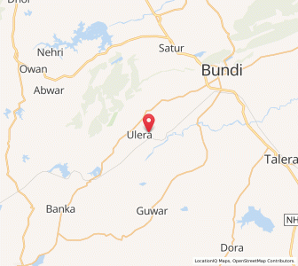 Map of Khuentiyan, Rajasthan