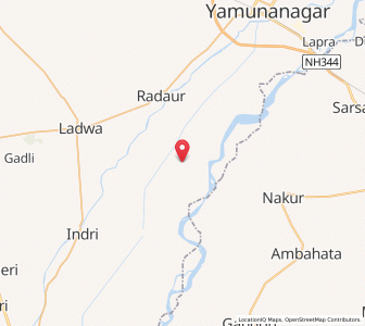 Map of Khuknni, Haryana