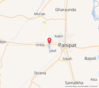 Map of Khukrana, Haryana
