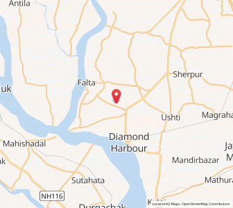 Map of Khurd, West Bengal