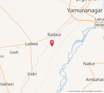 Map of Khurdban, Haryana