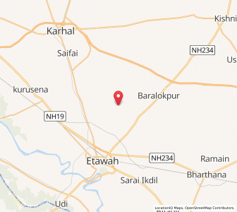 Map of Khurisar, Uttar Pradesh