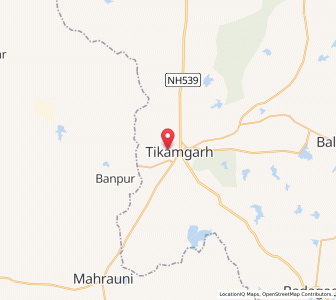 Map of Khushipura, Madhya Pradesh