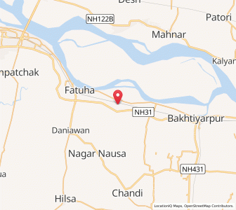 Map of Khusropur, Bihar