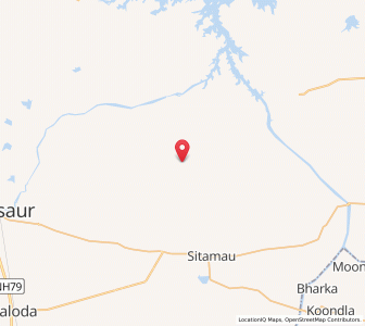 Map of Kiampur, Madhya Pradesh