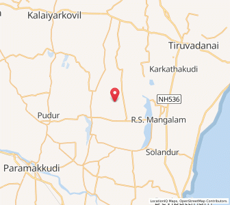 Map of Kilanjini, Tamil Nadu