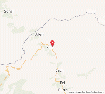 Map of Kilar, Himachal Pradesh