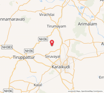 Map of Kilasevvalpatti, Mizoram