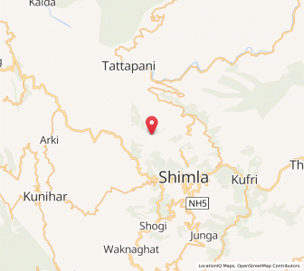 Map of Kilna, Himachal Pradesh