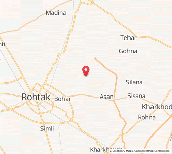 Map of Kiloi Khas, Haryana