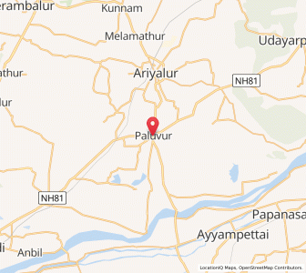 Map of Kilpaluvur, Tamil Nadu