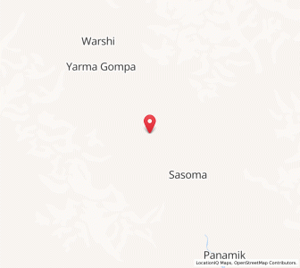 Map of Kimi, Kashmir