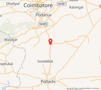 Map of Kinattukkadavu, Tamil Nadu