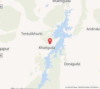 Map of Kinchamanda, Odisha