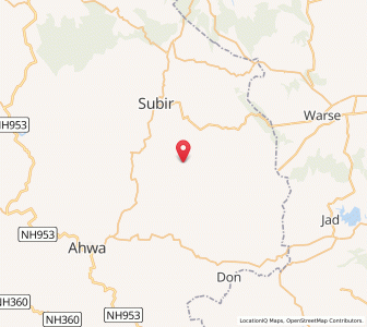 Map of Kirli, Gujarat