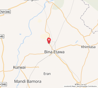 Map of Kirrod, Madhya Pradesh