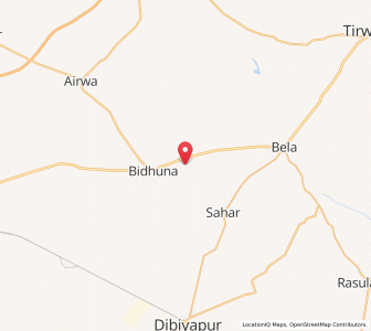Map of Kisania Purwa, Uttar Pradesh
