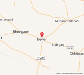 Map of Kishanpur Garhia, Uttar Pradesh