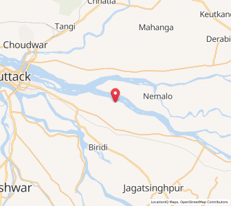 Map of Kishoranagar, Odisha