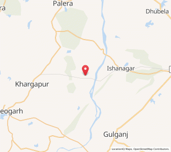 Map of Kitapurwa, Madhya Pradesh