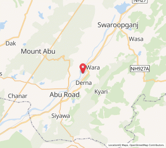 Map of Kivarli, Rajasthan