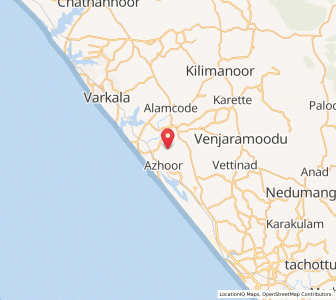 Map of Kizhuvalam-Koonthalloor, Kerala