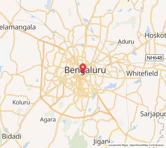Map of KM Naganna Rd, Karnataka