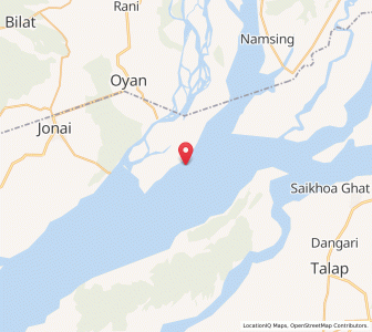 Map of Kobo, Assam