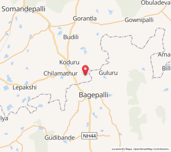Map of Kodikonda, Andhra Pradesh