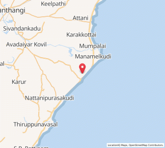 Map of Kodikulam, Tamil Nadu