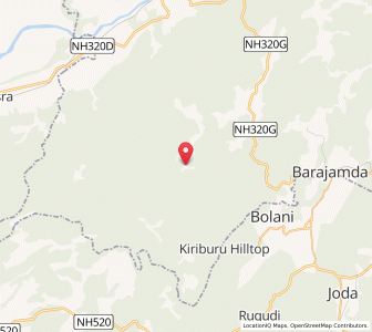 Map of Kodolibad, Jharkhand