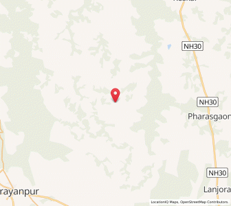 Map of Kodunigud, Chhattisgarh