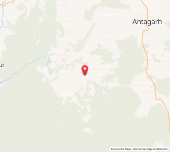 Map of Koelibeda, Chhattisgarh