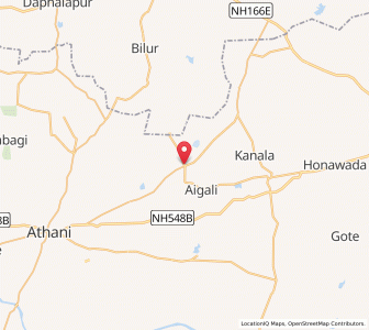 Map of Kohalli, Karnataka