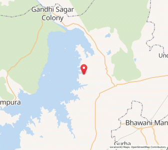 Map of Kohlan, Madhya Pradesh