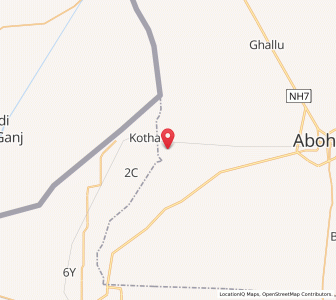 Map of Koil Khera, Punjab