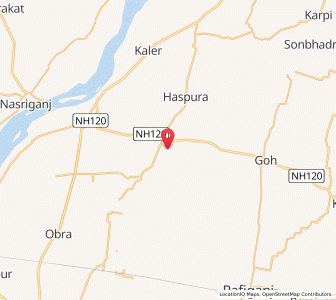 Map of Koilawan, Bihar